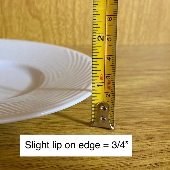 Set of 4 ~DANSK TAPESTRIES WINTER WHITE 6” Saucers ~Discontinued - Picture 8 of 10